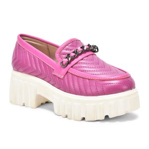 Ladies Zig Zag Loafer Shoes