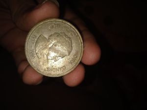 Indira Gandhi coin