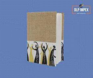 Printed Jute File Folder