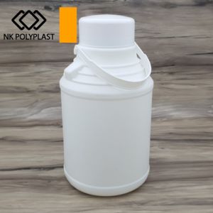 5 ltr veterinary close mouth hdpe bottle