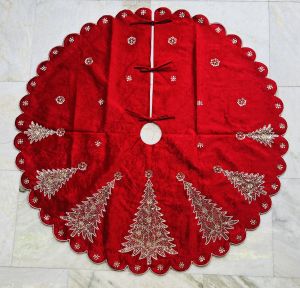 Velvet Christmas Tree Skirt