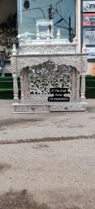 silver mandir for home