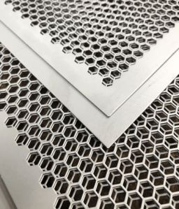 Hexagonal Perforated Sheet