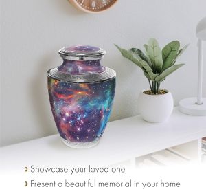 Cosmic Galaxy Cremation Urns for Adult