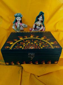 Hand-Painted Wooden Boxes