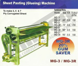 Sheet Pasting Machine