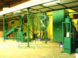 Automated PCB Recycling Plant R3000A (250kg/hr)