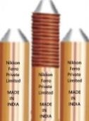 Copper bonded rod