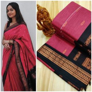 Premium Quality Kalyani Copper Zari Cotton Sarees