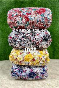 rayon foil fabric