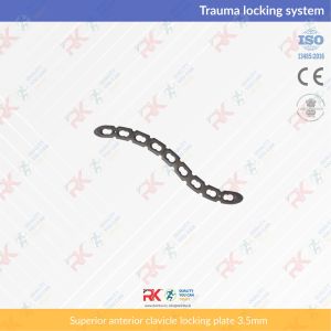 Superior anterior clavicle locking plate 3.5mm