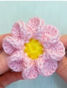 Handmade Crochet Flower