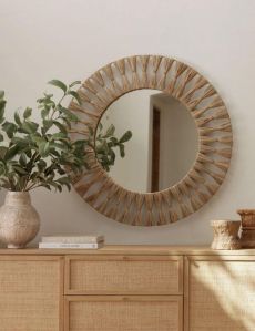 Wall Hanging Macrame Mirror