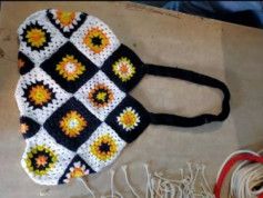 crochet handbag