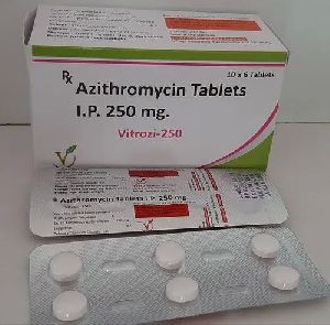 AZITHROMYCIN 250 MG TABLETS