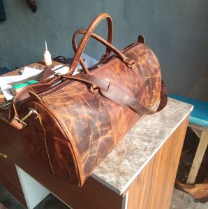 Leather Duffle Bag