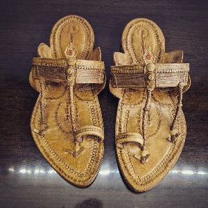 Handmade leather kolhapuri chappal