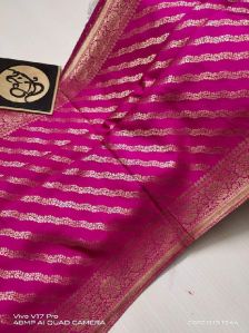 Warm silk Banarasi saree