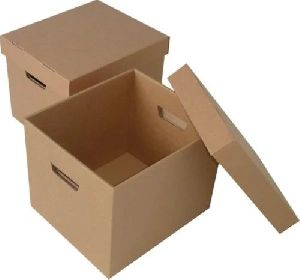 Plain Corrugated Cardboard Box