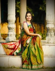 Pure Silk Traditional Paithani