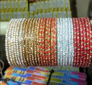 Fully zircon bangles