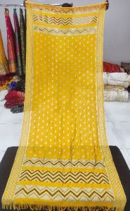 Dyed Jacquard dupatta