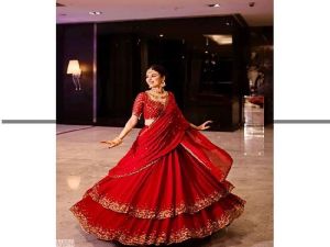 Embroidered Lehenga Choli