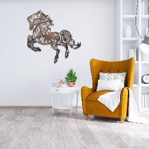 Horse Layered Wall Dcor