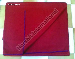 Red Wool Hospital blankets