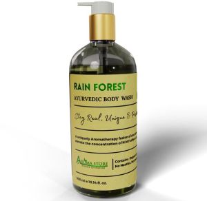 Rain Forest Ayurvedic Body Wash Gel by Aroma Store