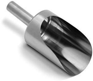 stainless steel scoop