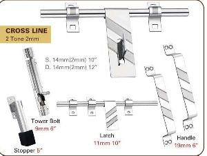 stainless steel door kit