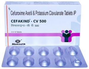 Cefuroxime (axetil)500mg Clavulanic Acid Tablet