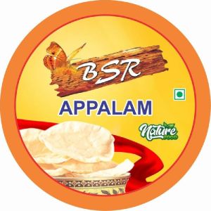 Plain South Indian Appalam Papad