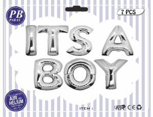 Its a Boy Foil Balloon