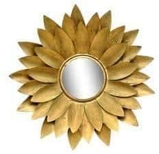 sunflower wall mirror