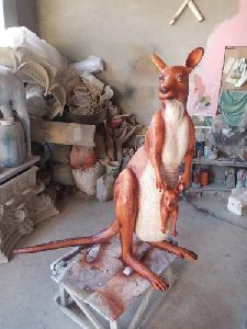 Fiberglass Kangaroo Statue