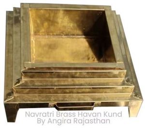 Brass Navratri Havan Kund