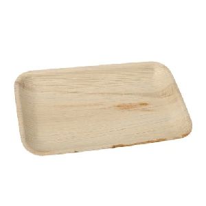 MREP3 Areca Leaf Rectangle Tray