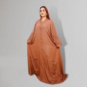 Ladies Brown Abaya