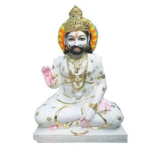 Marble Khatu Shyam Baba Statue