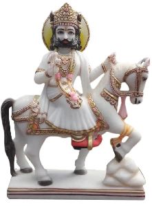 Marble Ramdev Baba Statue