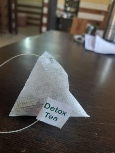 empty tea bag