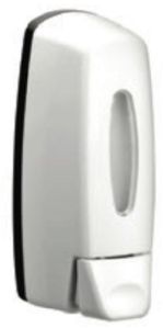 VEER W Key Lock Soap Dispenser Wall Mounted Plastic Shampoo Lotion Sanitizer Dispenser