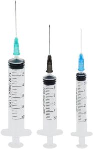 Disposable Syringe With Needle