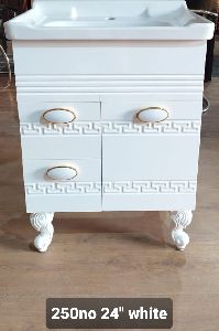 White Maharaja Marble vanity