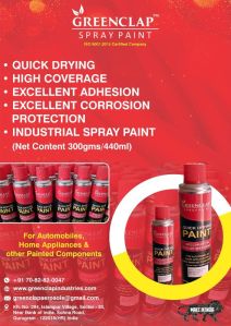 INDUSTRIAL TOUCHUP SPRAY PAINT 440ML