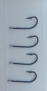 flatted blue fishing hook