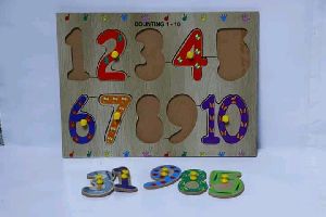 Number Puzzle tray