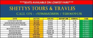 airlines tickets booking services